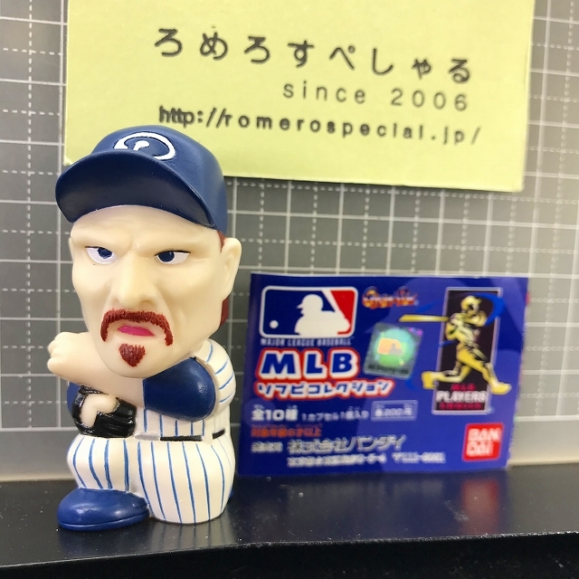  including in a package OK postal #*[MLB sofvi collection / Major League ] Landy Johnson /Randy Johnson/ diamond back s[ finger doll figure ]