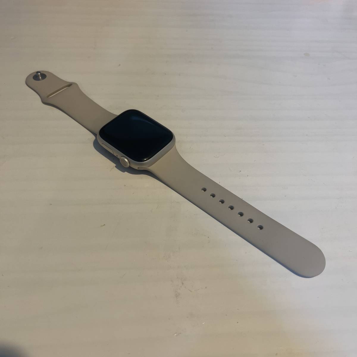Apple Watch Series 7(GPS) 45mm スポーツバンド starlight スター