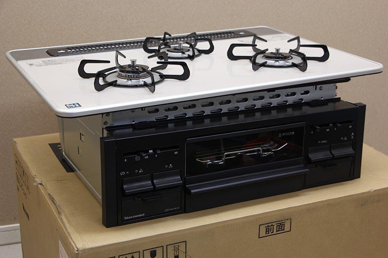 タカラ ビルトインガスコンロ 75cm TN72-WV75C-