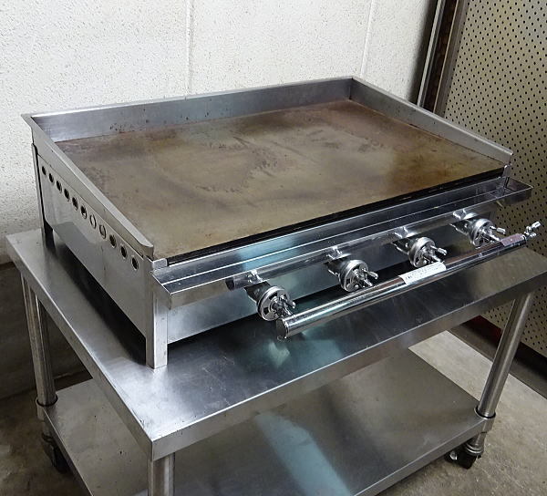 ヤフオク! - ☆中古 N 業務用 プロパンガス LPガス用 鉄板焼き機