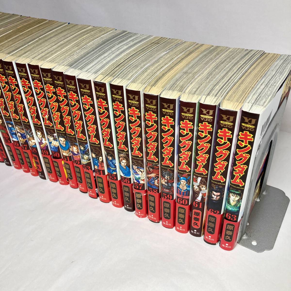 ★即決 送料無料 キングダム 30〜63巻(32,36巻無し)セット バラ コミック 漫画 非全巻 原泰久 ヤングジャンプ 初版 帯付き多数 単行本
