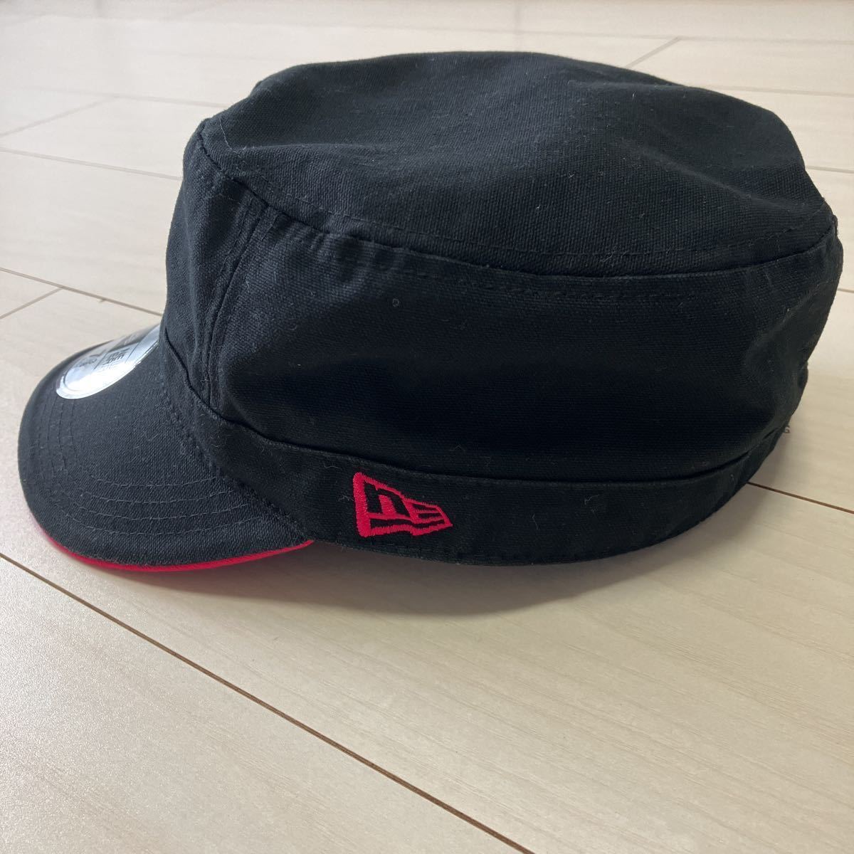NEW ERA ニューエラ ワークキャップ 黒 ピンク7 3/8 58.7cm www.pefc