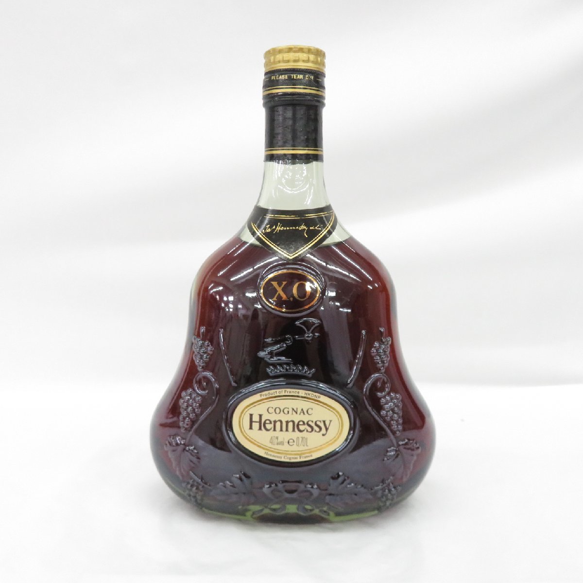 未開栓】Hennessy ヘネシー XO 金キャップ グリーンボトル ブランデー