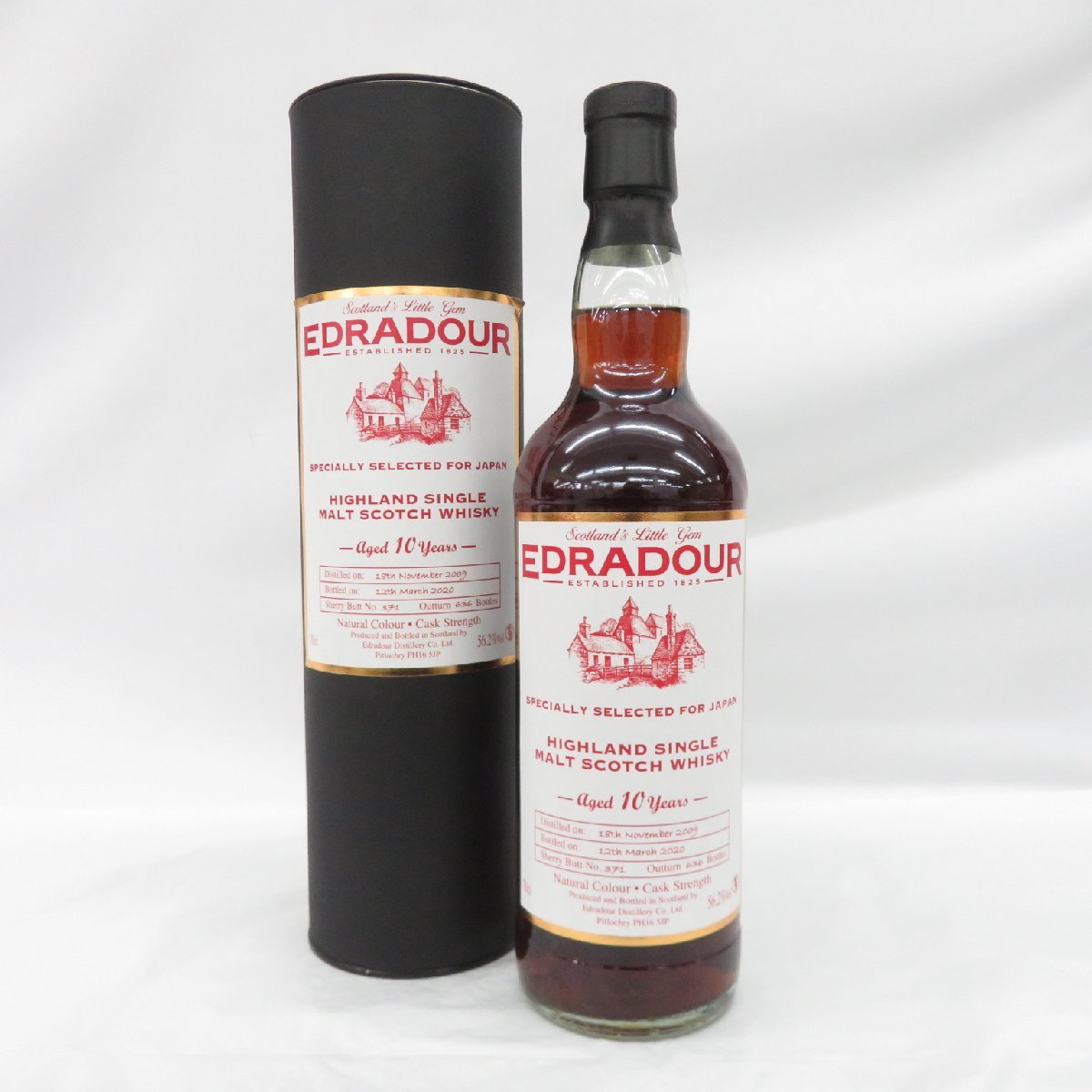 未開栓】EDRADOUR エドラダワー 10年 2009-2020 カスクストレングス