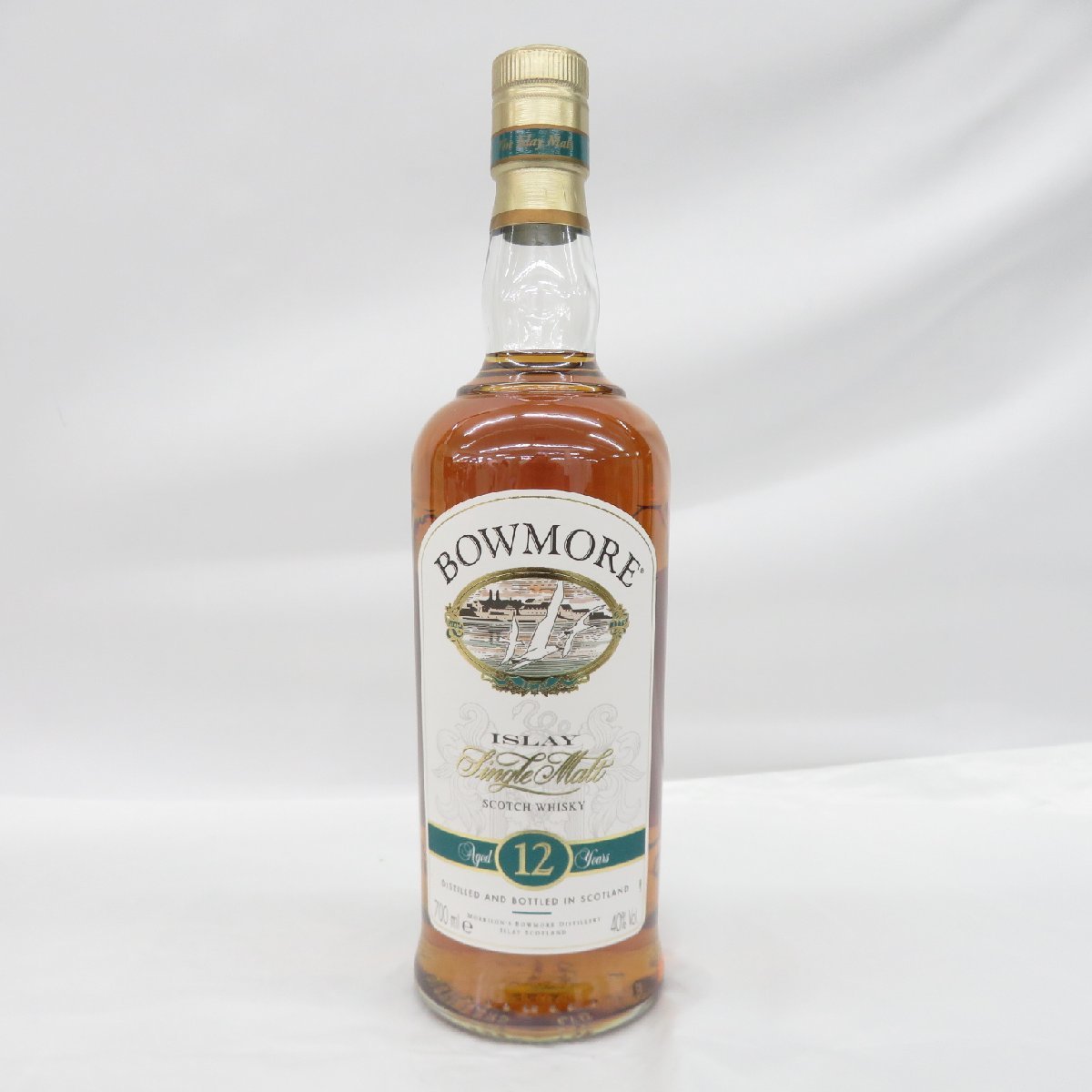 Yahoo!オークション - 【未開栓】BOWMORE ボウモア 12年 カモメラベル