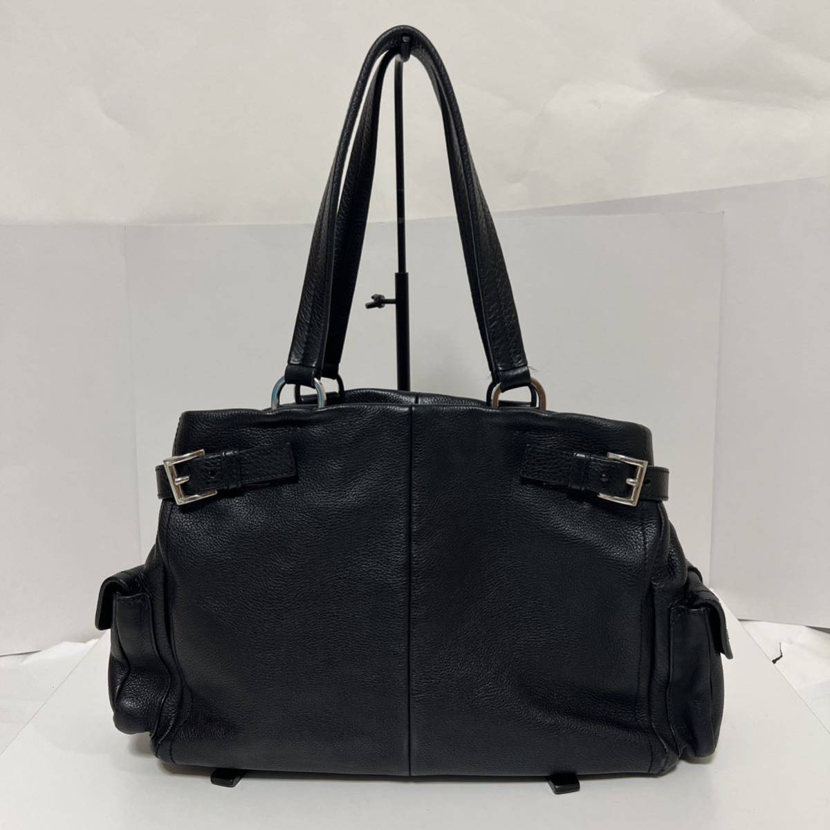 PRADA プラダ トートバッグ ハンドバッグ 三角ロゴ レザー BR2736