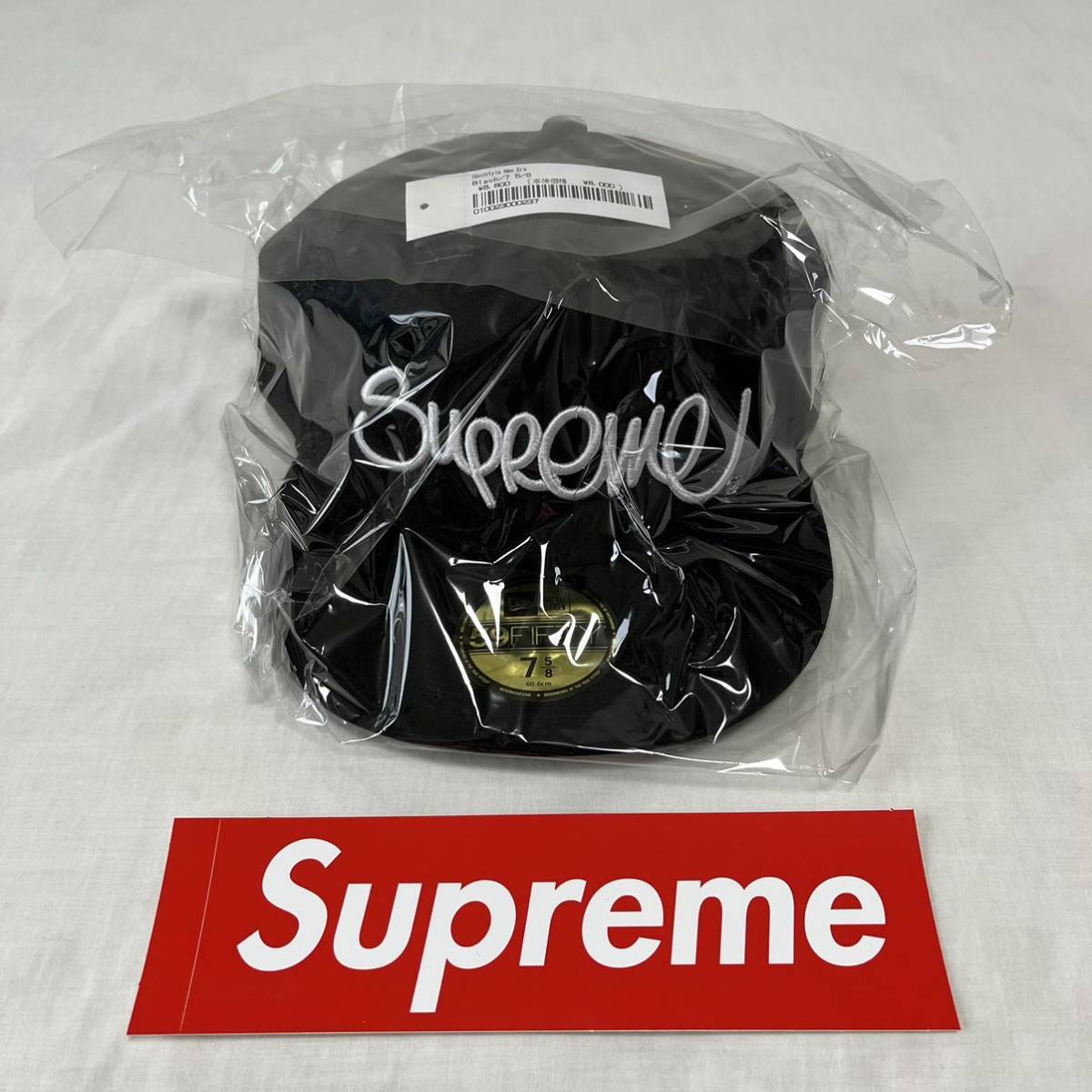 専用Supreme Handstyle New Era 7-5/8 シュプリーム observatori ...