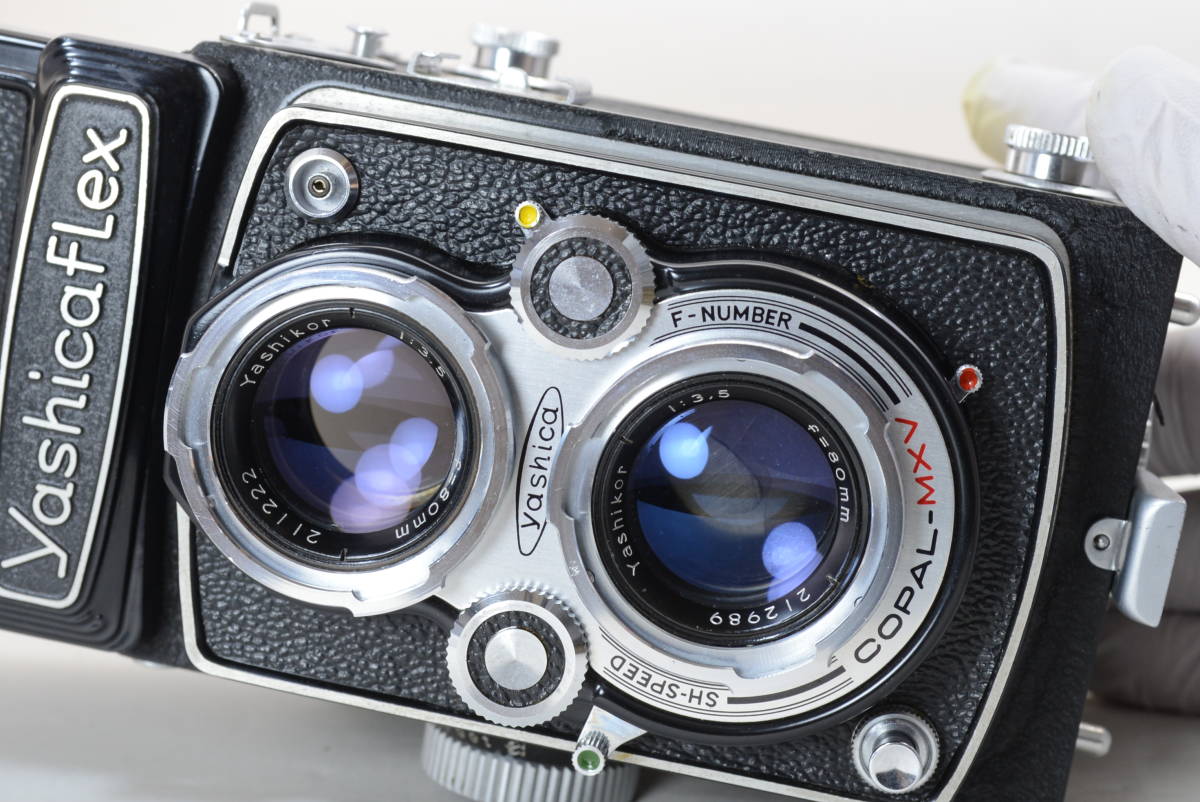 ecoま】ヤシカ Yashicaflex yashikor 80mm F3.5 快調に動作 二眼 ecoま】ヤシカ Yashicaflex yashikor 80mm F3.5 快調に動作 二眼