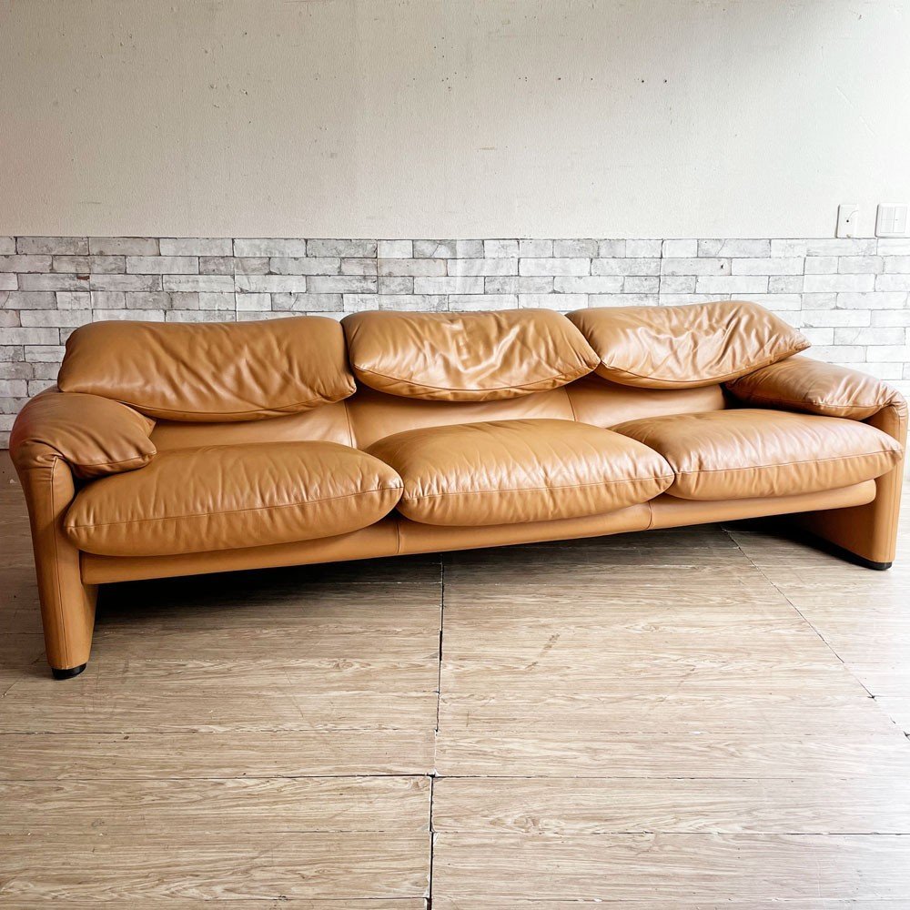 ○ カッシーナ イクスシー Cassina ixc. 675 マラルンガ MARALUNGA 3人