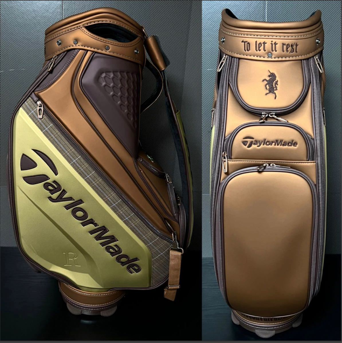 ☆美品☆レア TaylorMade 2022 全英オープン 150周年 限定 キャディバッグ スタッフバッグ 希少 テーラーメイド