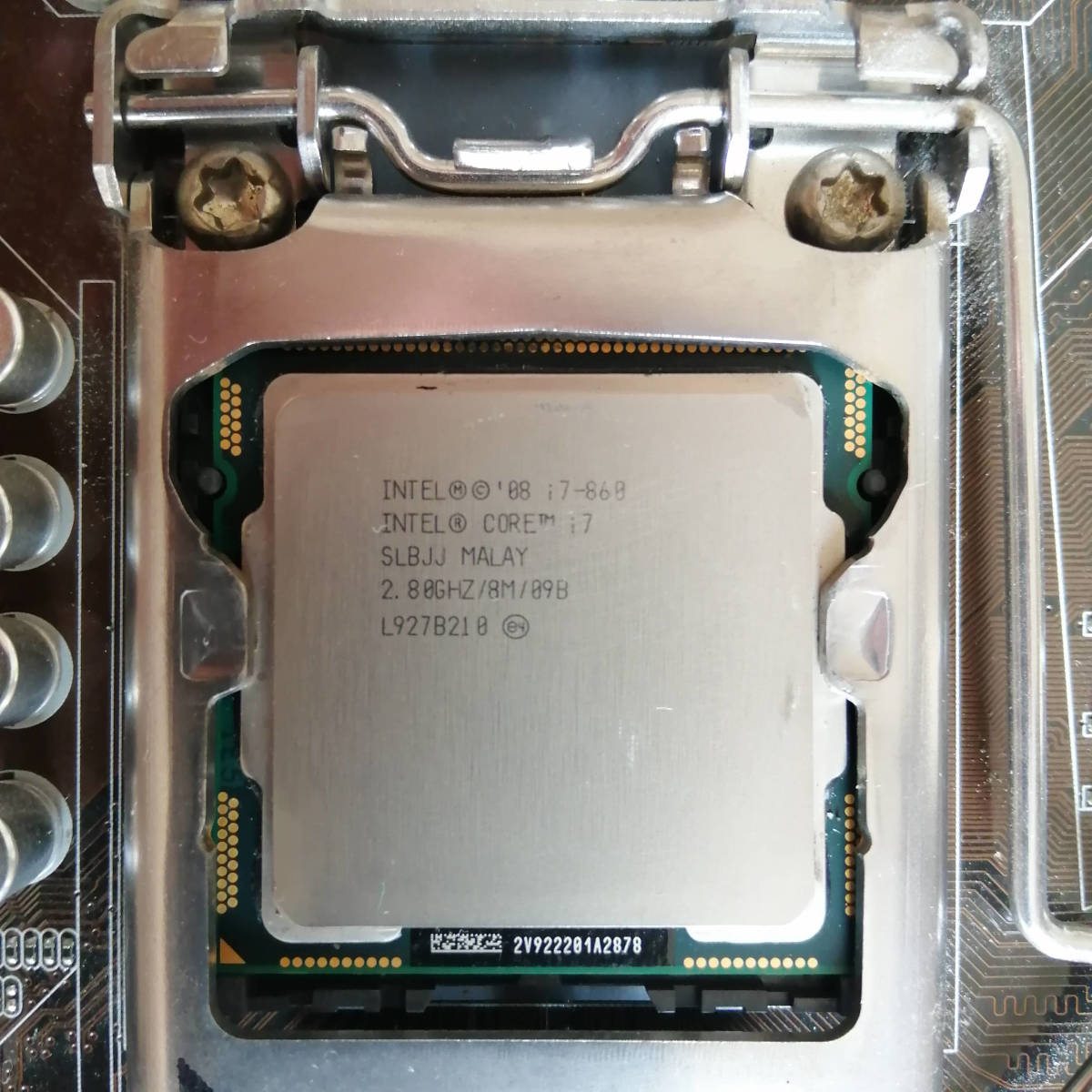 CPU付きマザーボード Core i7 + P7P55D メモリ付き グラフィックボード付き 動作確認済 4