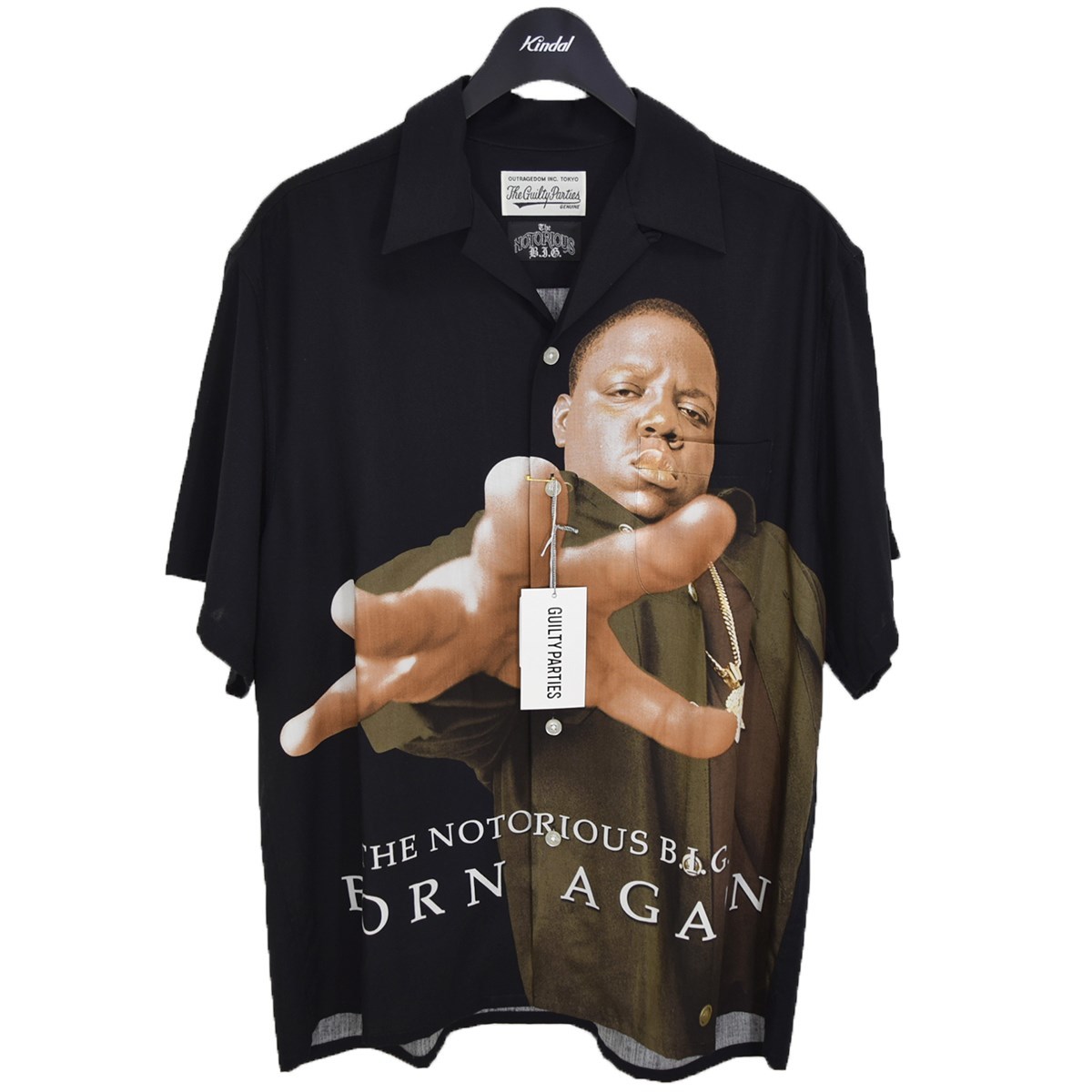 WACKOMARIA】(黒)NOTORIOUS SHIRT/新品タグ付/送料込 | www.jarussi