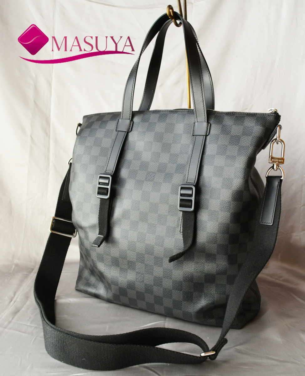 ルイヴィトン LOUIS VUITTON ダミエグラフィット スカイライン 美品