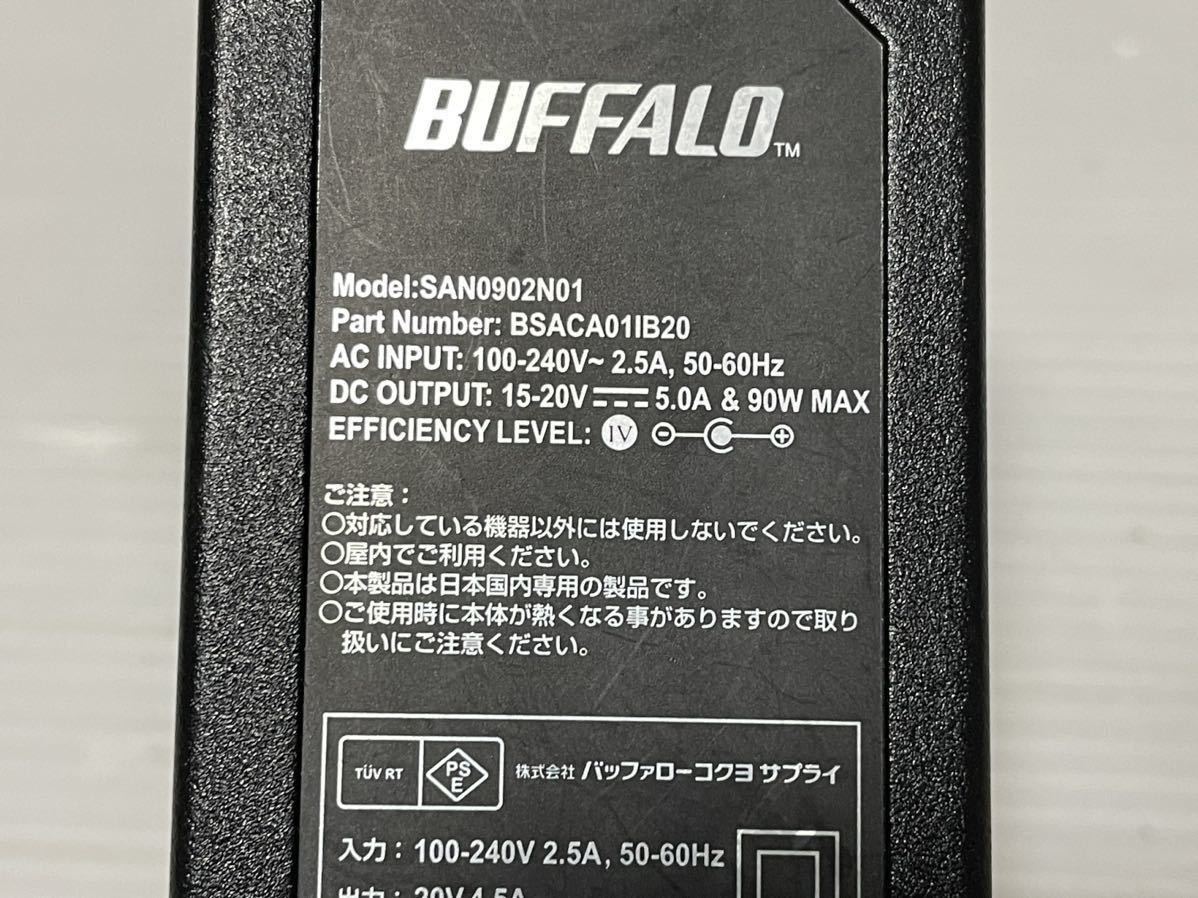 [ free shipping ] for laptop AC adaptor BUFFALO SAN0902N01 power supply cable is is not attached.