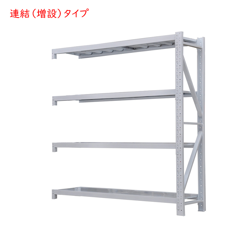 耐荷重200㎏/段★新品★引取限定★大型ラック横幅150cm スチールラック　倉庫用ラック　業務用ラック　スチール棚　在庫20台　ボルトレス