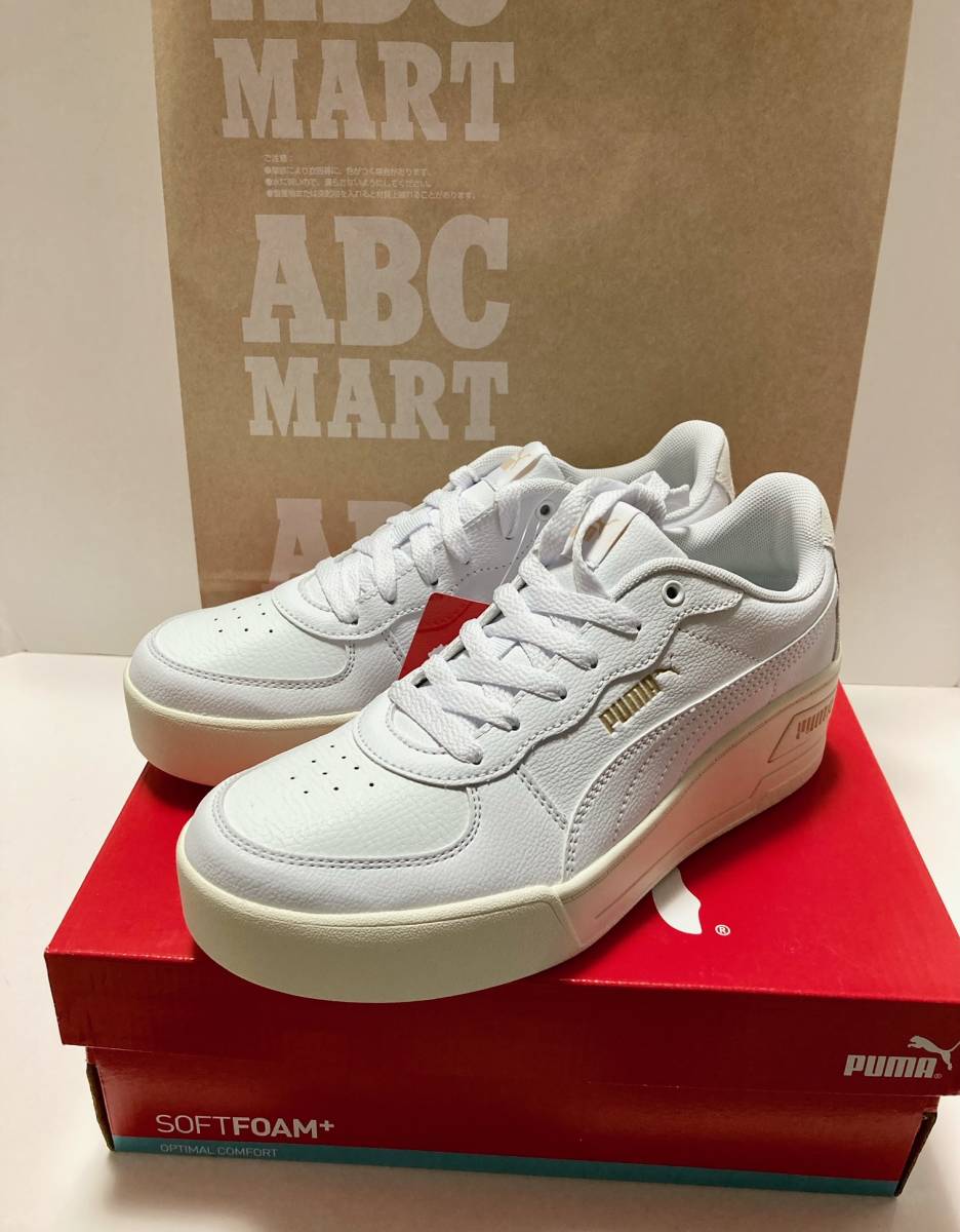 PUMA スニーカー 23.5 SnowMan 渡辺翔太 スノーマン プーマ 限定 ABC 大きな取引 PUMA スニーカー wedge skye 渡辺翔太 SnowMan スニーカー
