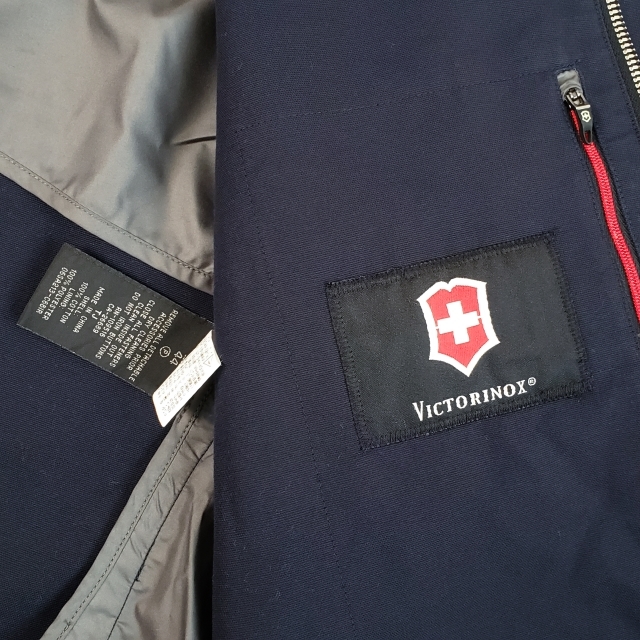 ビクトリノックス VICTORINOX コットン ジャケット ネイビー　_画像5