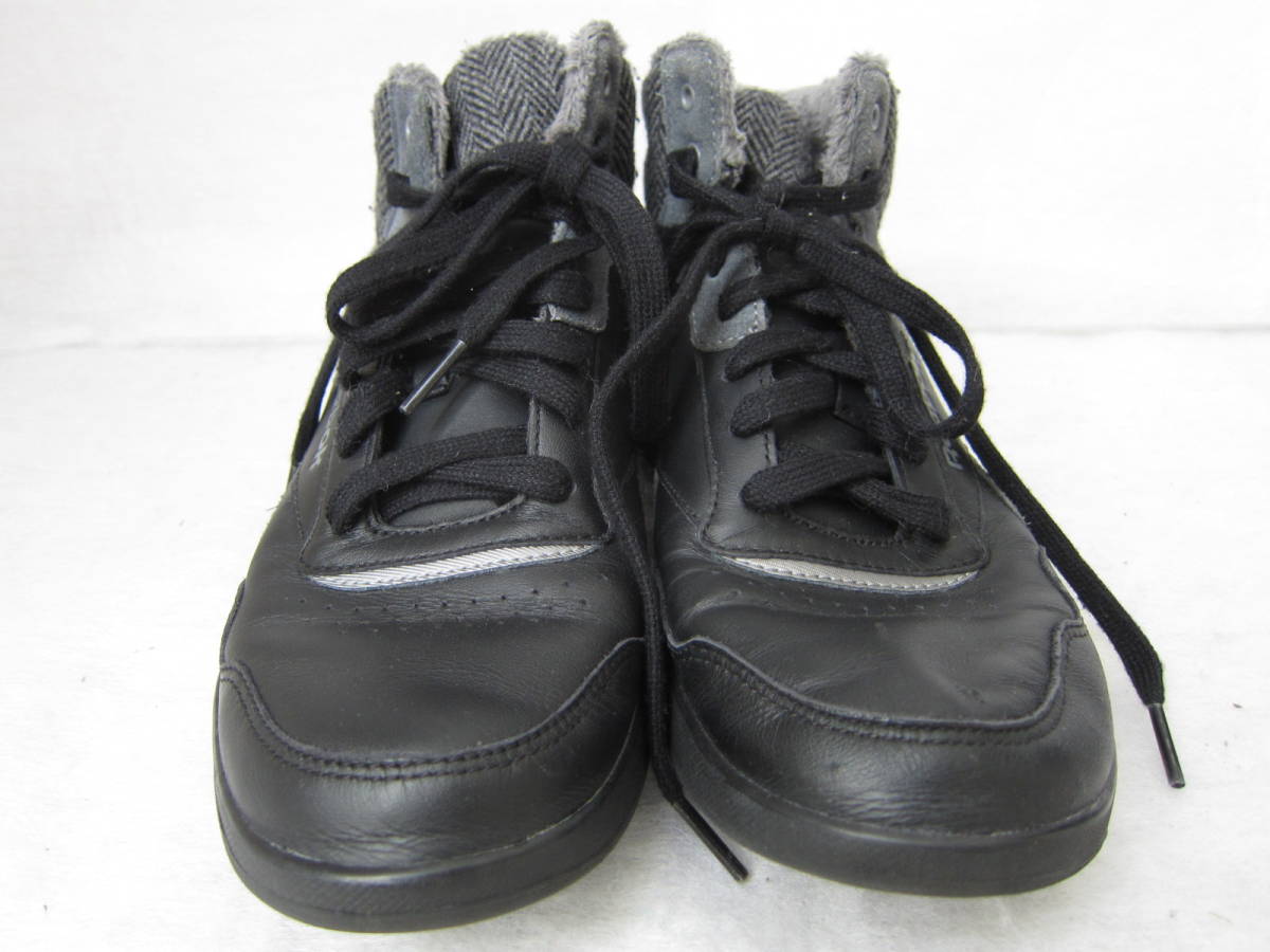 REEBOK EASYTONE ROCKEASY MID　リーボック イージートーン ロックイージーミッド（J93166）　黒灰ボア　　wm23㎝ US6　 2012年製　ok2210E_画像1