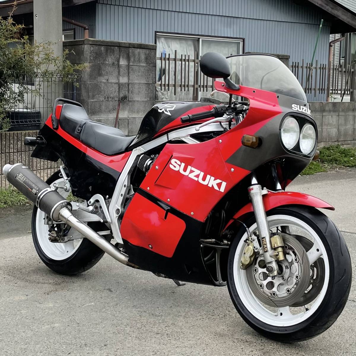 Yahoo!オークション - GSX-R750 実動 書類付き GR71F 昭和60年 Yahoo!オークション - GSX-R750 実動 書類付き GR71F 昭和60年