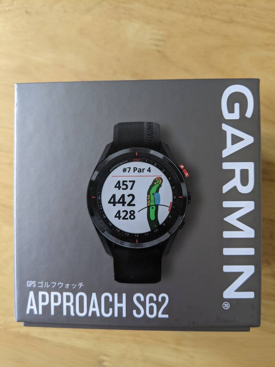 GARMIN Approach S62 ブラック ガーミン アプローチ(GPSナビ)|売買 当店だけの限定モデル 美品 GARMIN APPROACH S62 ブラック アクセサリー