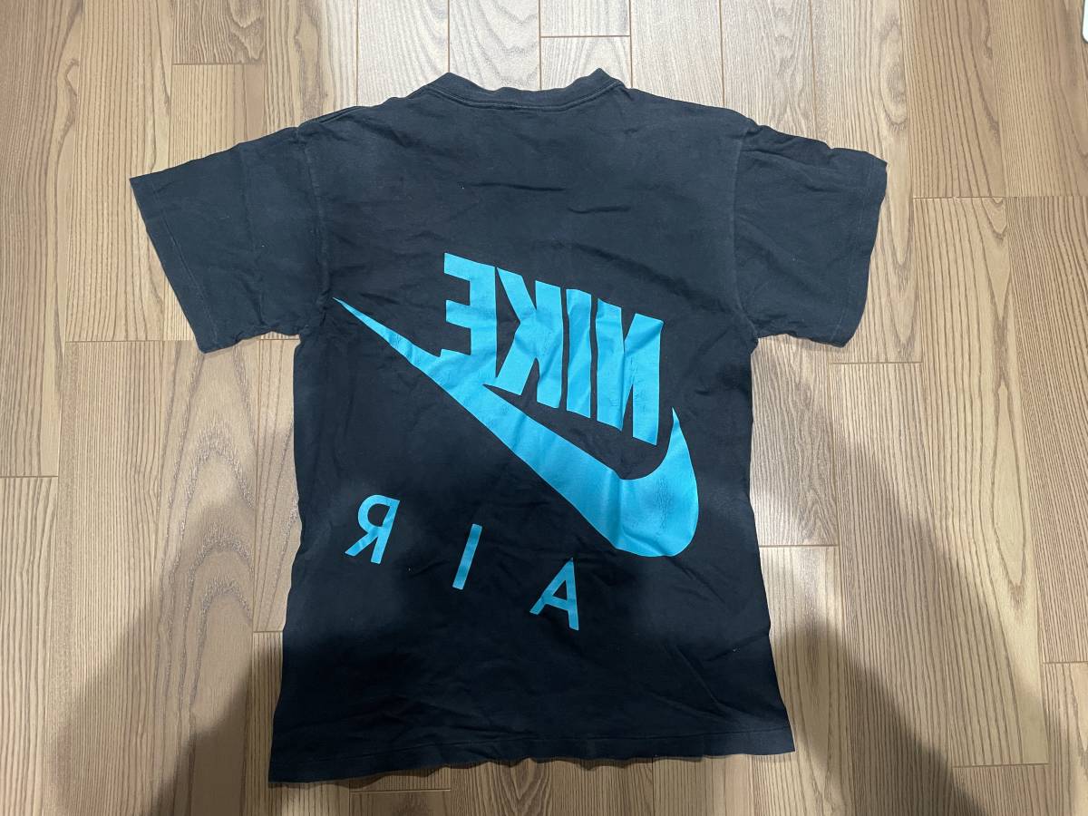 【中古・レア】NIKE(ナイキ) ロゴTシャツ USA製 両面プリント サイズL 1994年購入_画像3