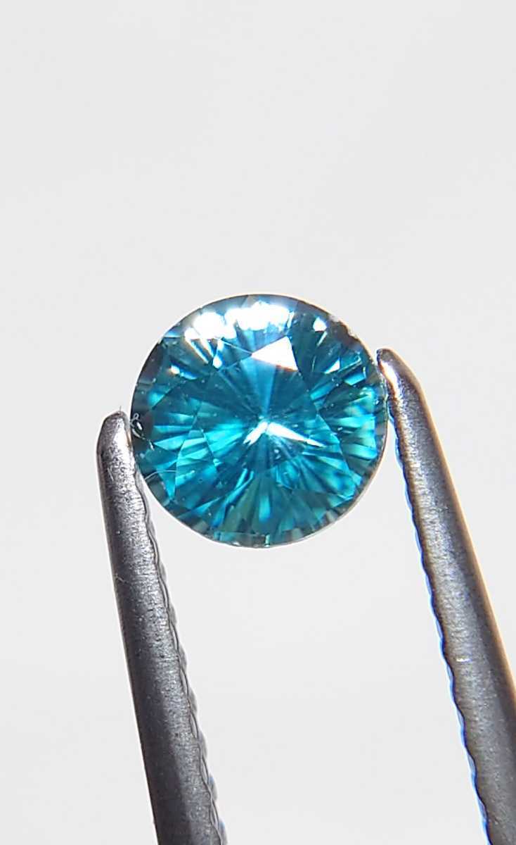  beautiful goods! blue zircon 0.69ct loose (LA-5697)