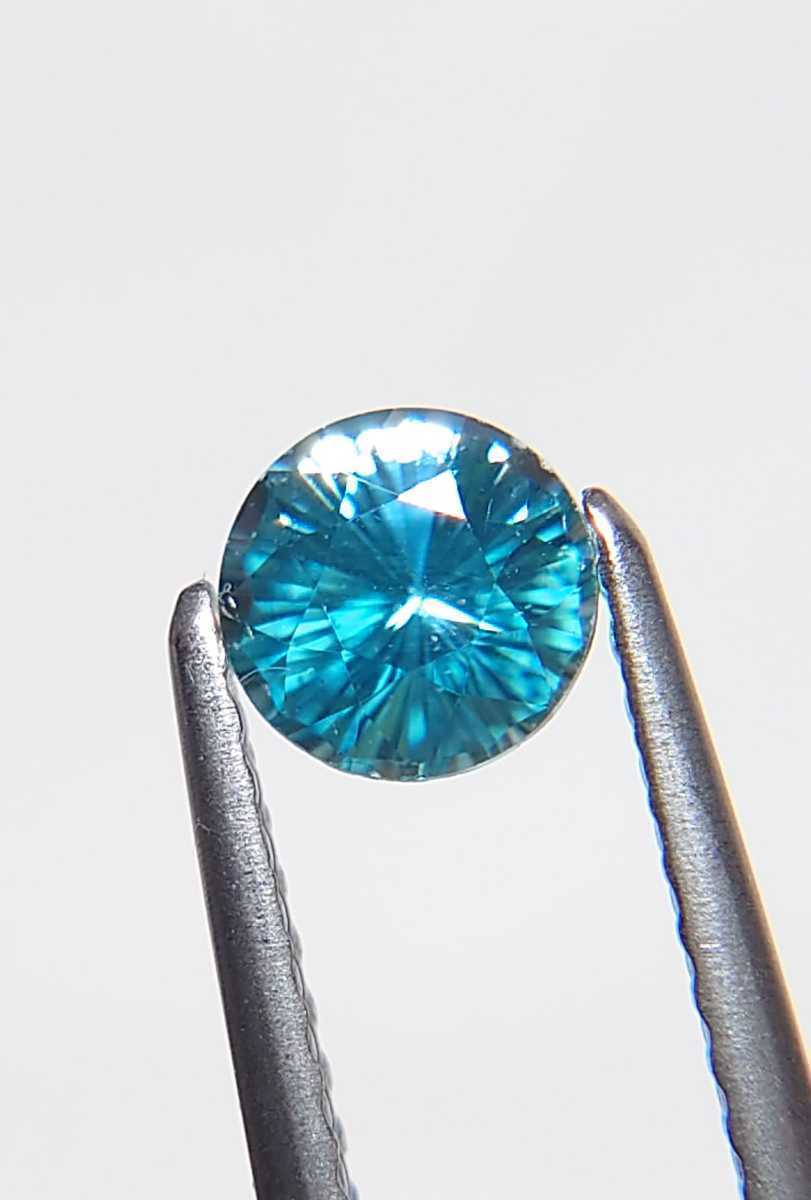  beautiful goods! blue zircon 0.69ct loose (LA-5697)