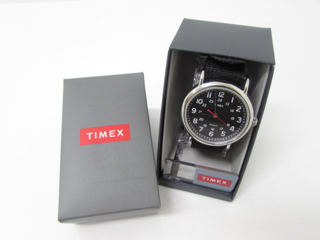 本日特価】 TIMEX 未使用品 タイメックス ☆AC23450 箱付 ブラック