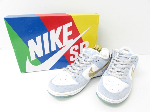 Nike SB ナイキ × SEAN CLIVER DUNK LOW PRO QS HOLIDAY SPECIAL/DC9936-100 スニーカー SIZE:27.5cm ☆SH6033