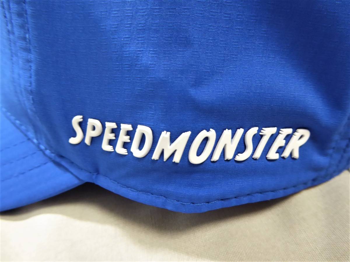 HONMA GOLF 本間 ゴルフ SPEEDMONSTER ロゴ ホンマ ゴルフキャップ　青　58cm_画像4