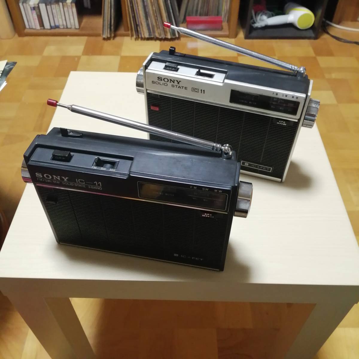 即出荷 SONY ICF-110 ICF-110B 2台set agapeeurope.org