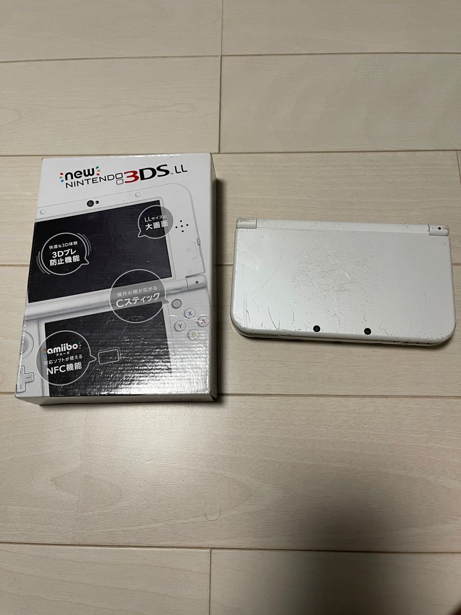 newニンテンドー3DS LL パールホワイト テレビゲーム ニンテンドー3DS