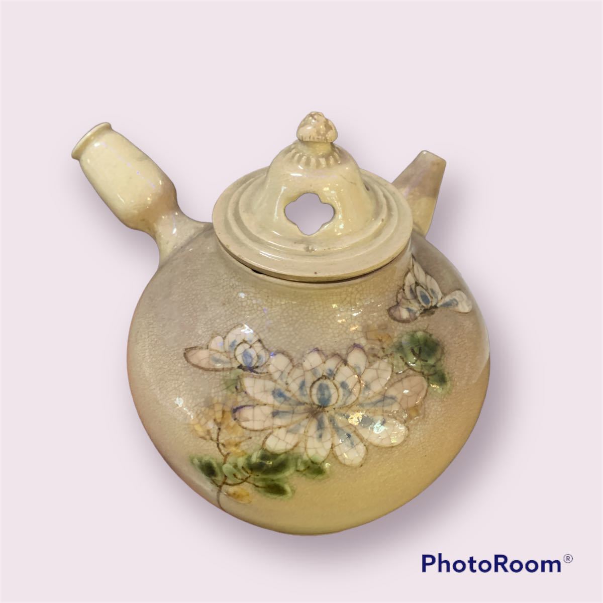 長期保管】中国美術 レトロ茶器セット 木箱あり 急須 湯のみ 煎茶道具
