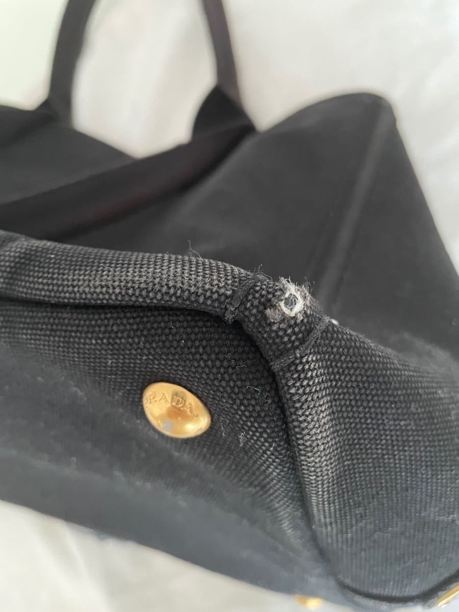 PRADA】カナパ トートバッグ ブラック M | noonanwaste.com
