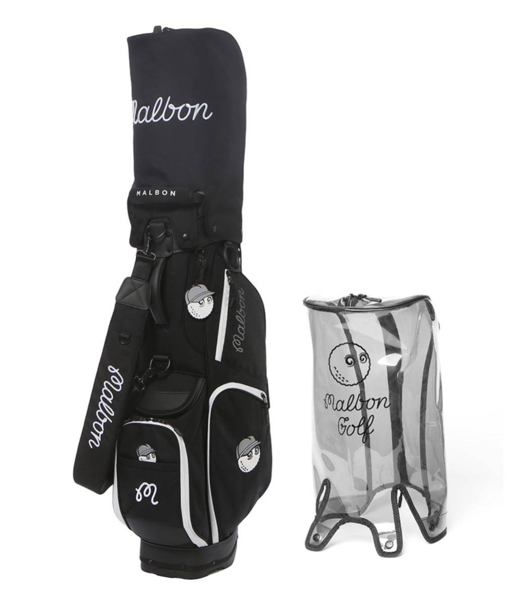 Malbon Golf Bucket Stand Bag BLACK 正規品 最短翌日お届け