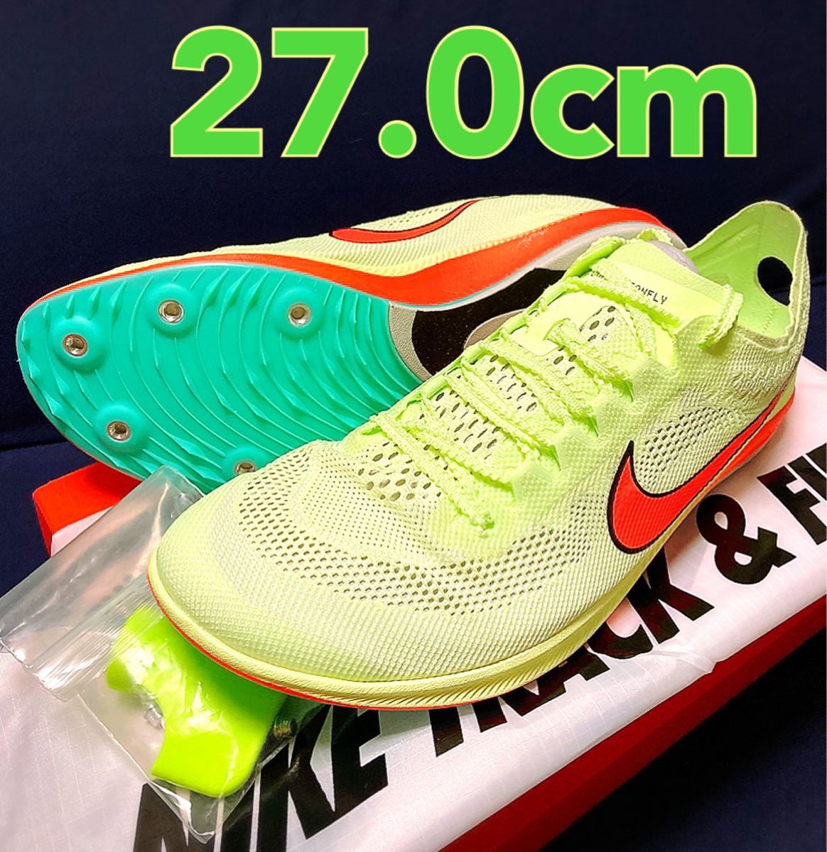 未使用】NIKE ZOOMX DRAGONFLY 24.0cm-