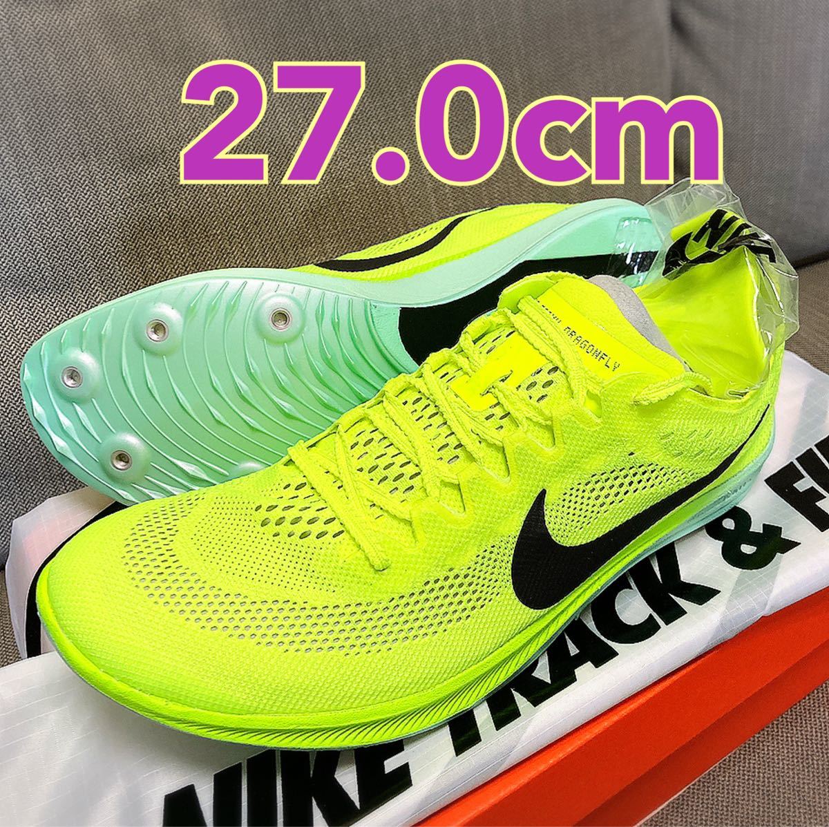 未使用】NIKE ZOOMX DRAGONFLY 27 0cm ナイキ ズームX ドラゴンフライ