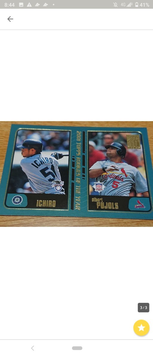 イチロー .プホルス 2001 Topps ルーキーズカード 2001 | noonanwaste.com