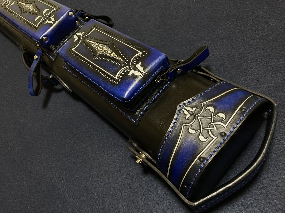 Volturi ヴォルトゥーリ/ヴォルツーリ カスタムキューケース 4x8 新品 コブラースタイル ブルー 全国送料込_画像5