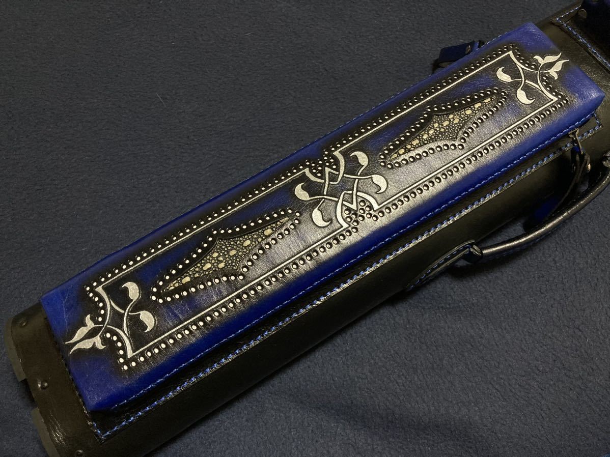 Volturi ヴォルトゥーリ/ヴォルツーリ カスタムキューケース 4x8 新品 コブラースタイル ブルー 全国送料込_画像3