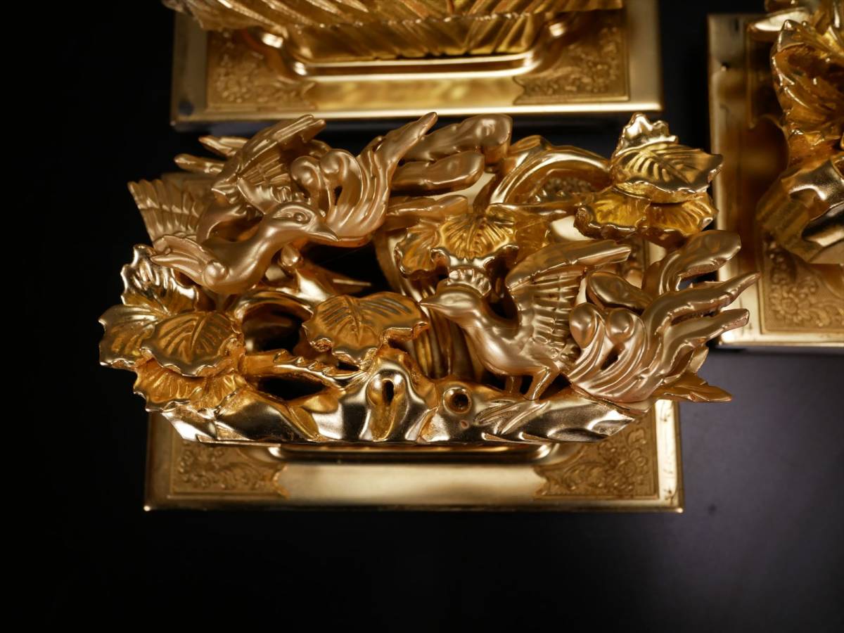 収集品 最高級 彫り物セット 手彫り 本金箔 本金粉 木製(エ1 収集品 最高級 彫り物セット 手彫り 本金箔 本金粉 木製(エ1