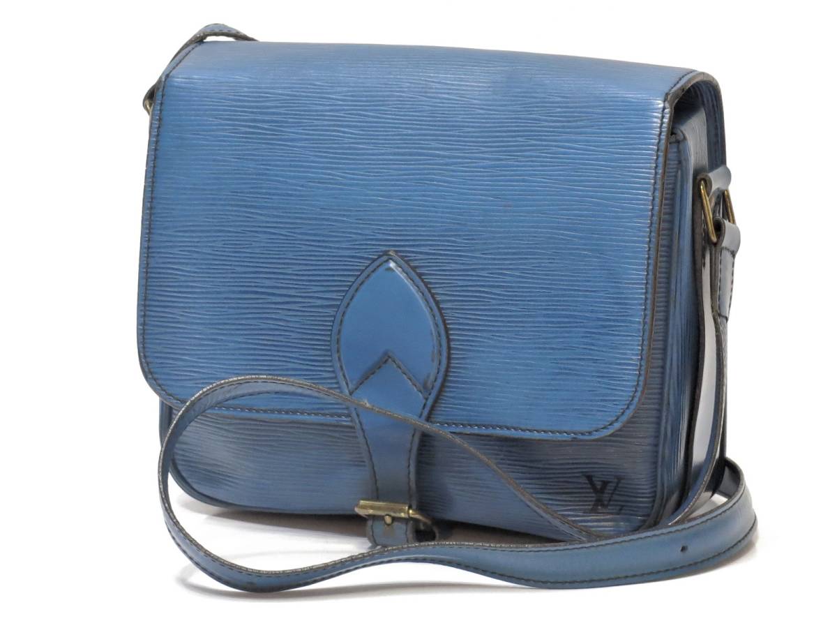 ルイヴィトン　エピ　カルトシエール　ショルダーバッグ　トレドブルー　M52245　LOUIS VUITTON　18653713_画像1