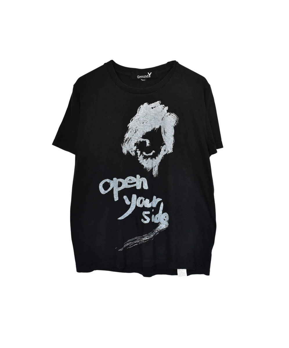 Yohji Yamamoto ヨウジヤマモト Ground Y グラフィック 半袖Tシャツ 21869 - 397 80_画像1