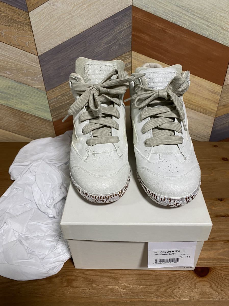 maison martin margiela paint basketball shoes German trainer