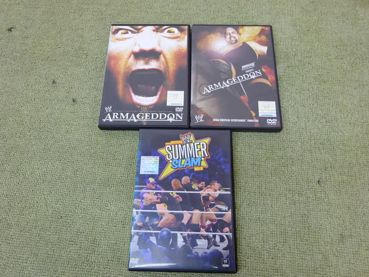 030-E47) 中古品 DVD プロレス WWE アルマゲドン2004 アルマゲドン