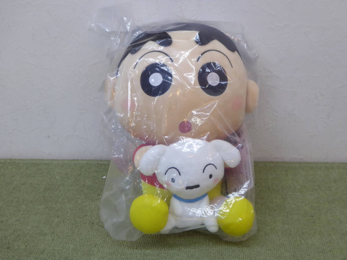 103-K54) 未開封品 一番くじ クレヨンしんちゃん A賞 しんちゃんとシロ