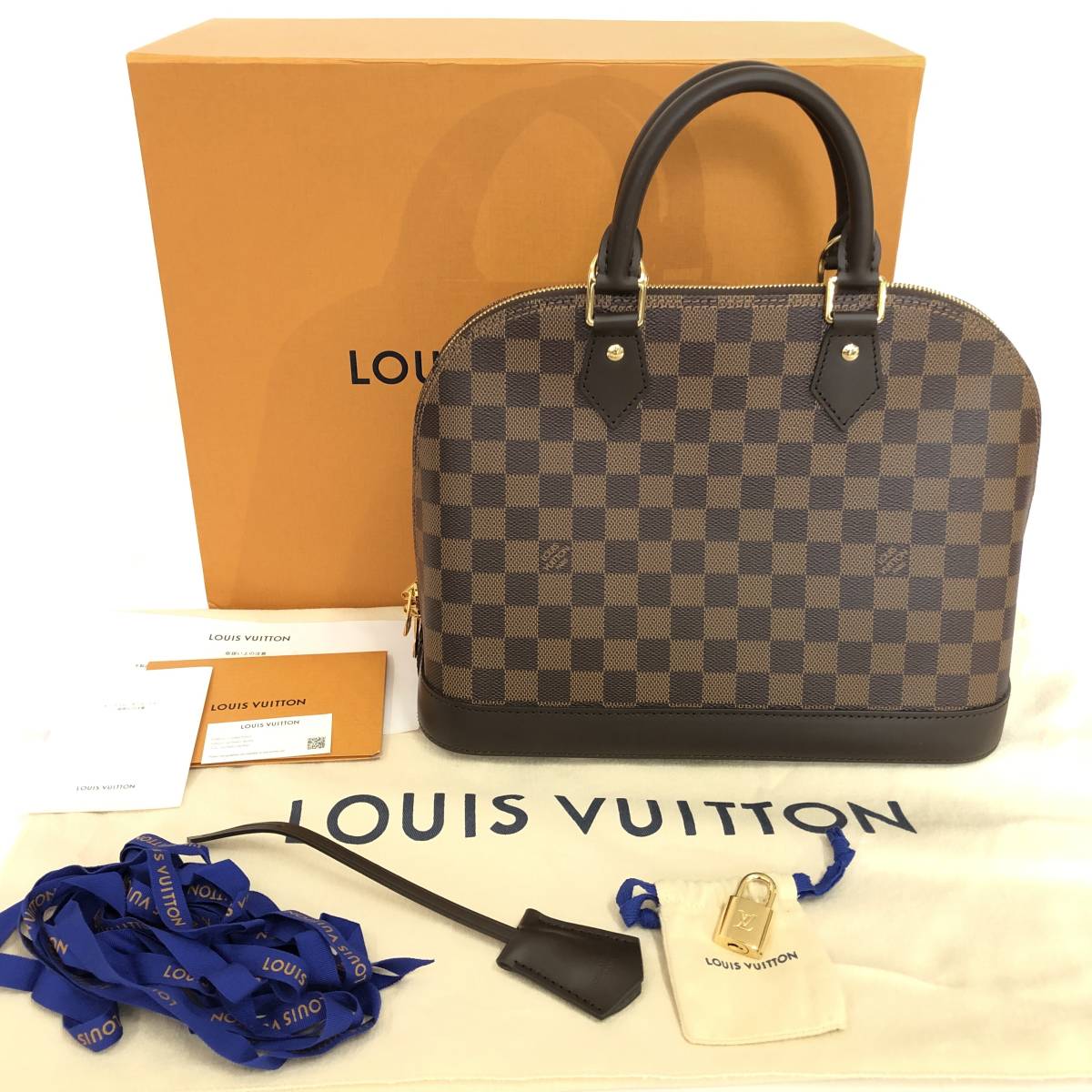 100%の保証 美品 LOUIS VUITTON ルイヴィトン ダミエ アルマ