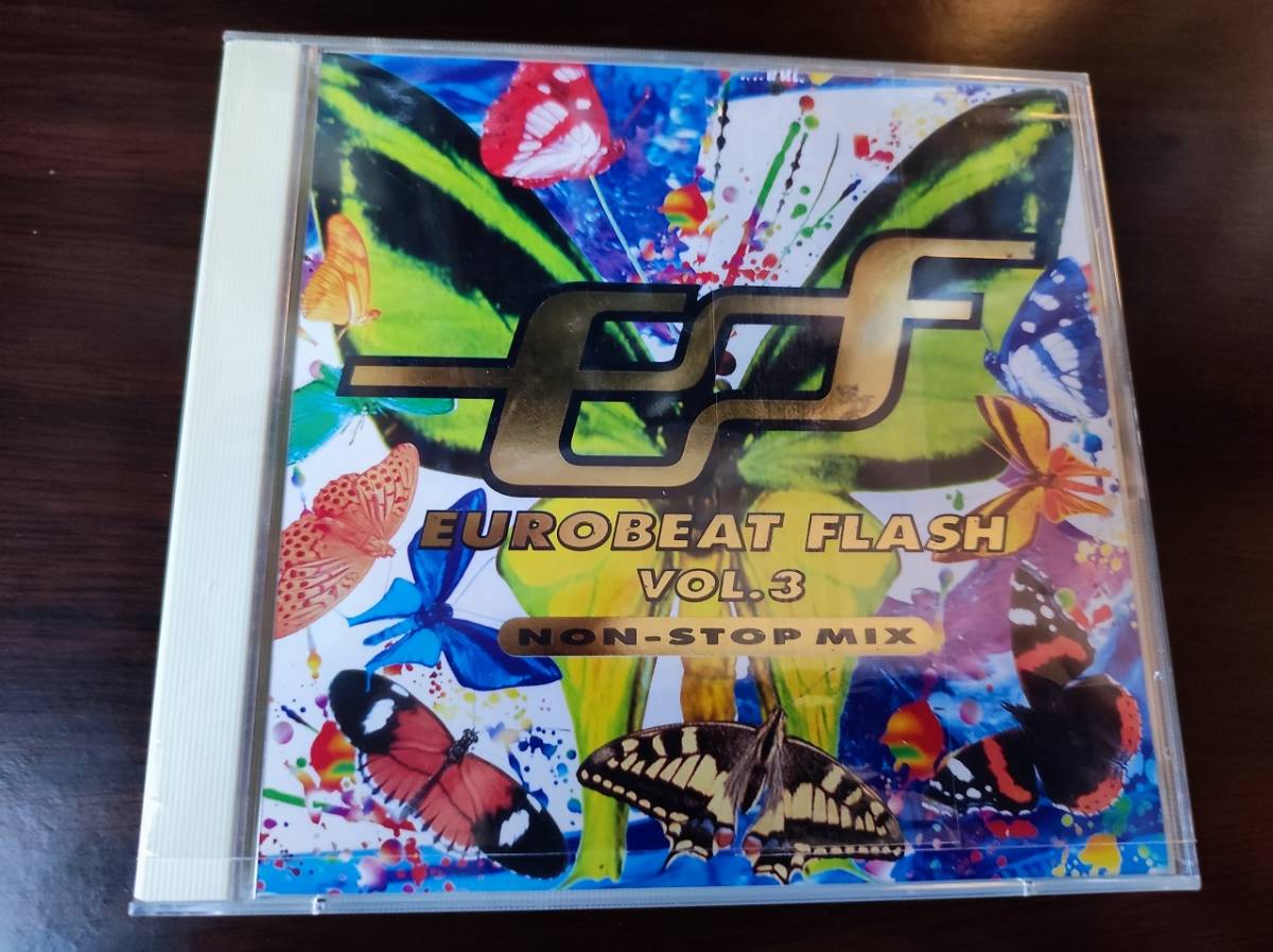 【即決】 中古オムニバスCD2枚組 訳あり 「EUROBEAT FLASH VOL.3 NON-STOP MIX」 ユーロビートフラッシュ EBF_画像1