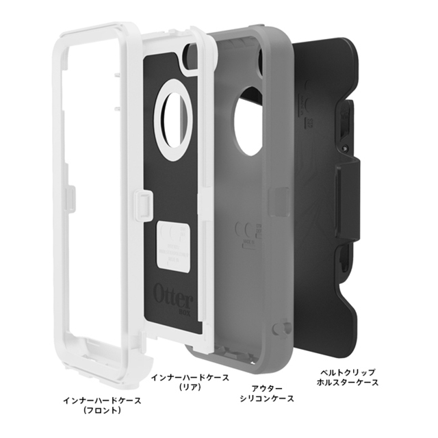 【訳あり・未使用品】OtterBox オッターボックス Defender for iPhone 5c（4インチ）ケース／カバー グリーン■最強の耐衝撃保護_画像7