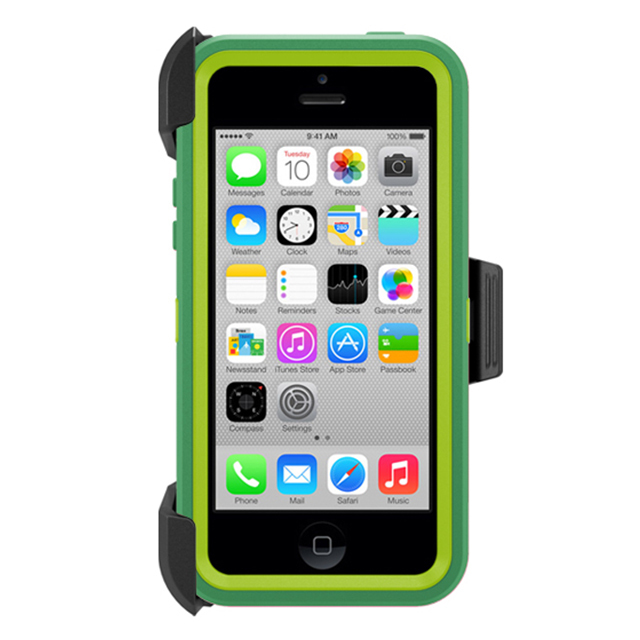 【訳あり・未使用品】OtterBox オッターボックス Defender for iPhone 5c（4インチ）ケース／カバー グリーン■最強の耐衝撃保護_画像3